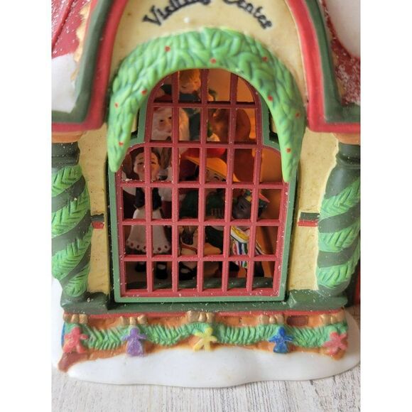 Dept 56 56407 AS IS Santa's visiting center 1999 Village accessory Xmas - Picture 4 of 16